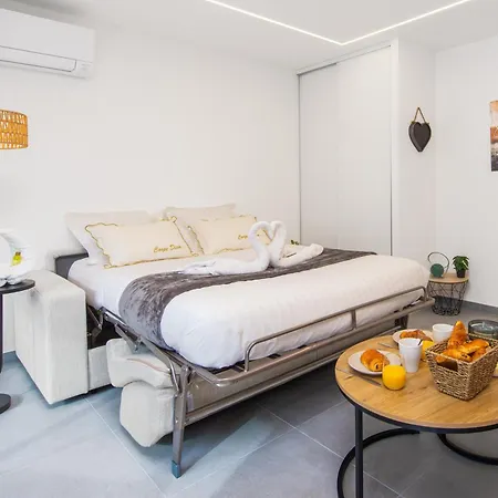 Aiglon Ii - Somptueux - Refait A Neuf - Parking Prive רוקברון-קאפ-מרט